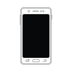 smartphone icon,vector illustration