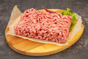 Minced meat - pork and beef