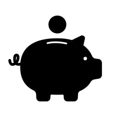 Savings icon illustration material / vector