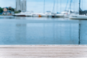 Fototapeta premium boats in the harbor