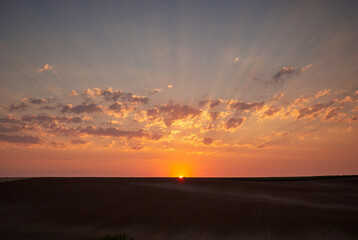 Ocaso atardecer
