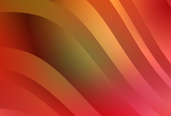 Light Red, Yellow vector template with lines.