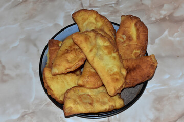 traditional pastry from the Balkan region Mekitsa