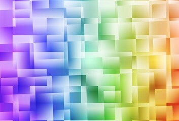 Light Multicolor vector low poly background.