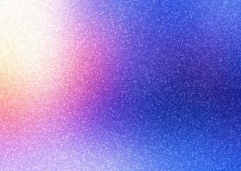 Pink sunshine on blue background. Shimmer texture. Cold winter outdoor illustration. Lens flare effect.