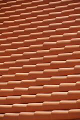 red roof tiles