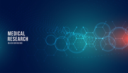 medical science and research healthcare background design