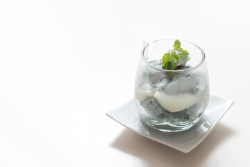 チョコミントの爽やかなスイーツ