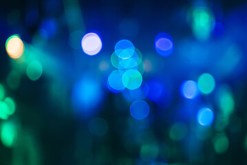 blurred abstract background with colorful bokeh