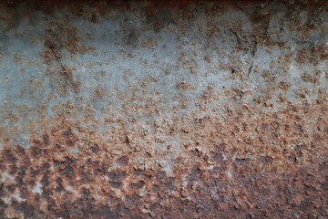 The old rust Grunge Rustic Zinc Sheet Wall
