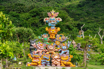 石垣島のシーサー　米子焼工房