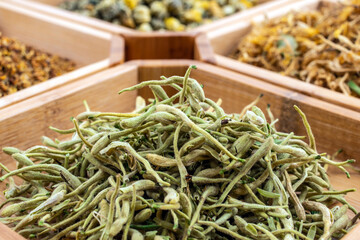 Health herbal tea honeysuckle