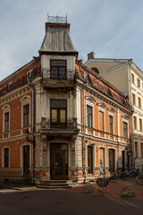 Obraz premium streets and buildings in the Tartu