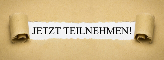 Jetzt teilnehmen!