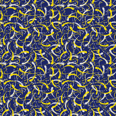 color abstract ethnic seamless pattern in graffiti style with elements of urban modern style bright quality illustration for your design