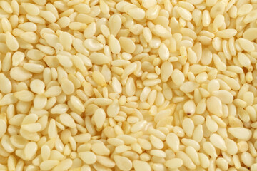 sesame seeds close up texture background