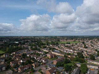 Aerial view of houses in Witham, Essex