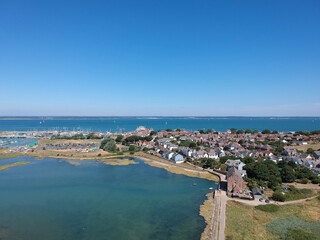 Aerial view of Yarmouth, Isle of Wight