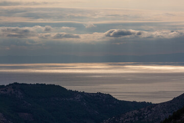 Oldest village in Thassos island Greece Kastro