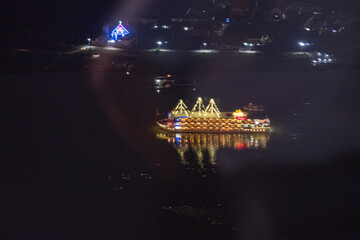 Fototapeta premium Night View of Saigon, Vietnam