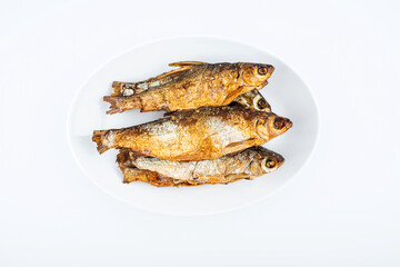 China Hunan specialty gourmet baked dried fish