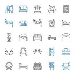 rest icons set