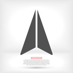 airplane vector icon. lorem ipsum Flat Design JPG