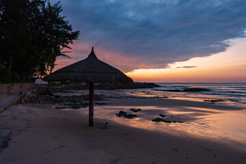 Sunrise on the Beach of Phan Thiet, Vietnam
