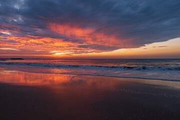 Sunrise on the Beach of Phan Thiet, Vietnam