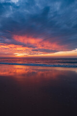 Sunrise on the Beach of Phan Thiet, Vietnam