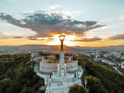 Freedom statue, Budapest, Hungary