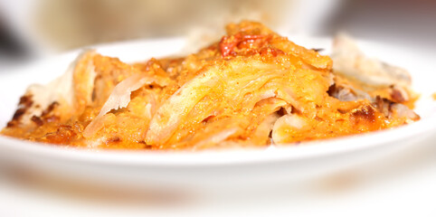 Parotta and Chicken Curry - This is parotta a layered flatbread made out of all purpose flour. It is one of the popular south Indian food.
