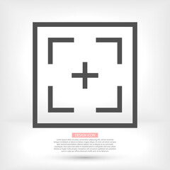 Fototapeta premium man laptop vector icon. lorem ipsum 10 EPS Design