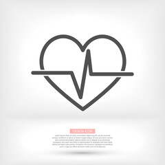 heart 10 eps bond icon design vector graphic