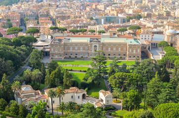 Fototapeta premium Vatican CITY. Catholic faith center and one of the most visited places in the world