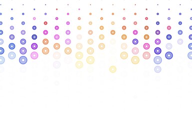 Light Purple vector backdrop with dots.