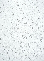 Heller weißer Wassertropfen Hintergrund