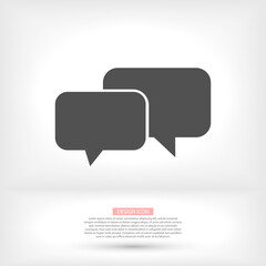 SMS mail vector icon. mail to receive SMS icon. mail to send SMS icon. mail for reading SMS flat