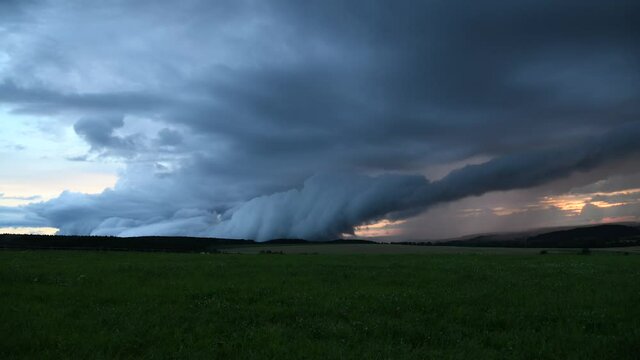 Wolkenwalze Zeitraffer