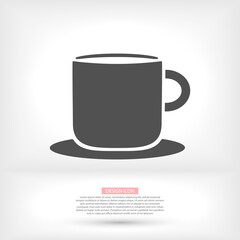 Cup with tea vector icon bag symbol icon vector illustration eps 10 on white background vector icon