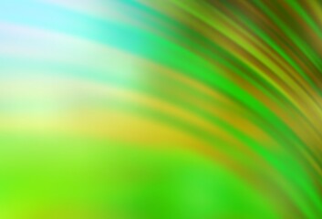 Light Green, Yellow vector abstract bright texture.