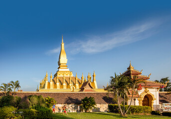 Wat Phra That Luang, Vientiane, Lao