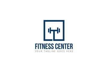 Obraz premium fitness logo, gym icon, symbol vector illustration design template