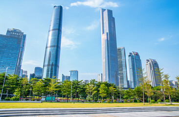 Fototapeta na wymiar Guangzhou City Scenery, China