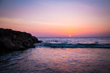 Atardecer Cartagena. Colombia