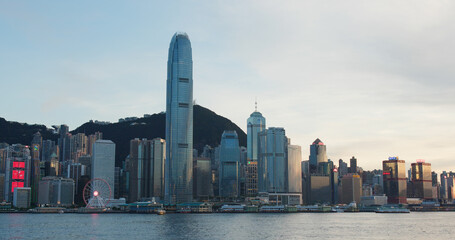 Fototapeta premium Hong Kong city