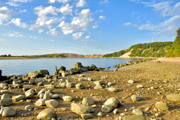 The beautiful stark landscape of Pirates Cove in Port Jefferson Harbor was shaped by sand mining in...