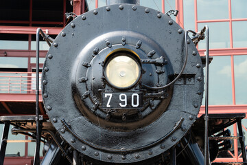 steam locomotive head light