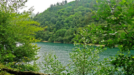 Embalse de Ibai eder en Guipuzcoa