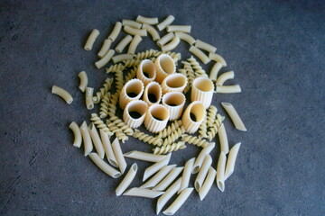 a pile of pasta
